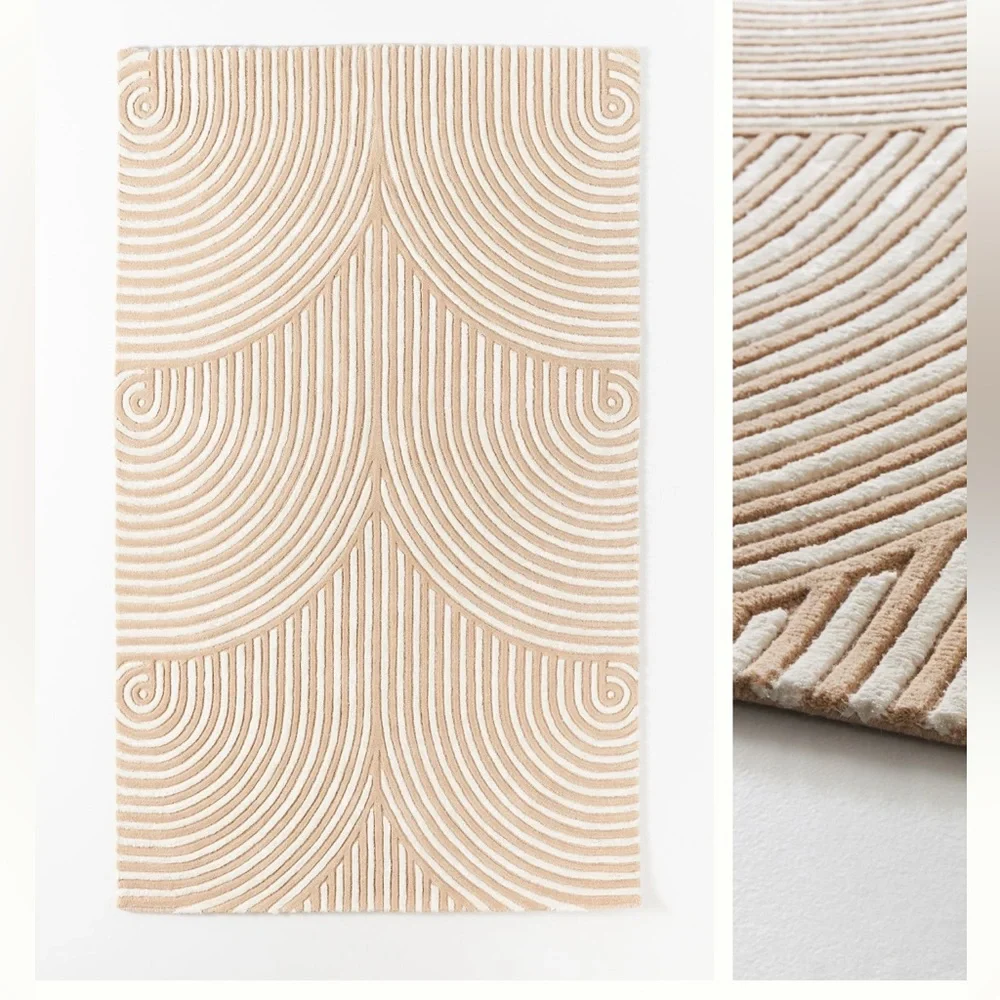 Anthropologie hand tufted